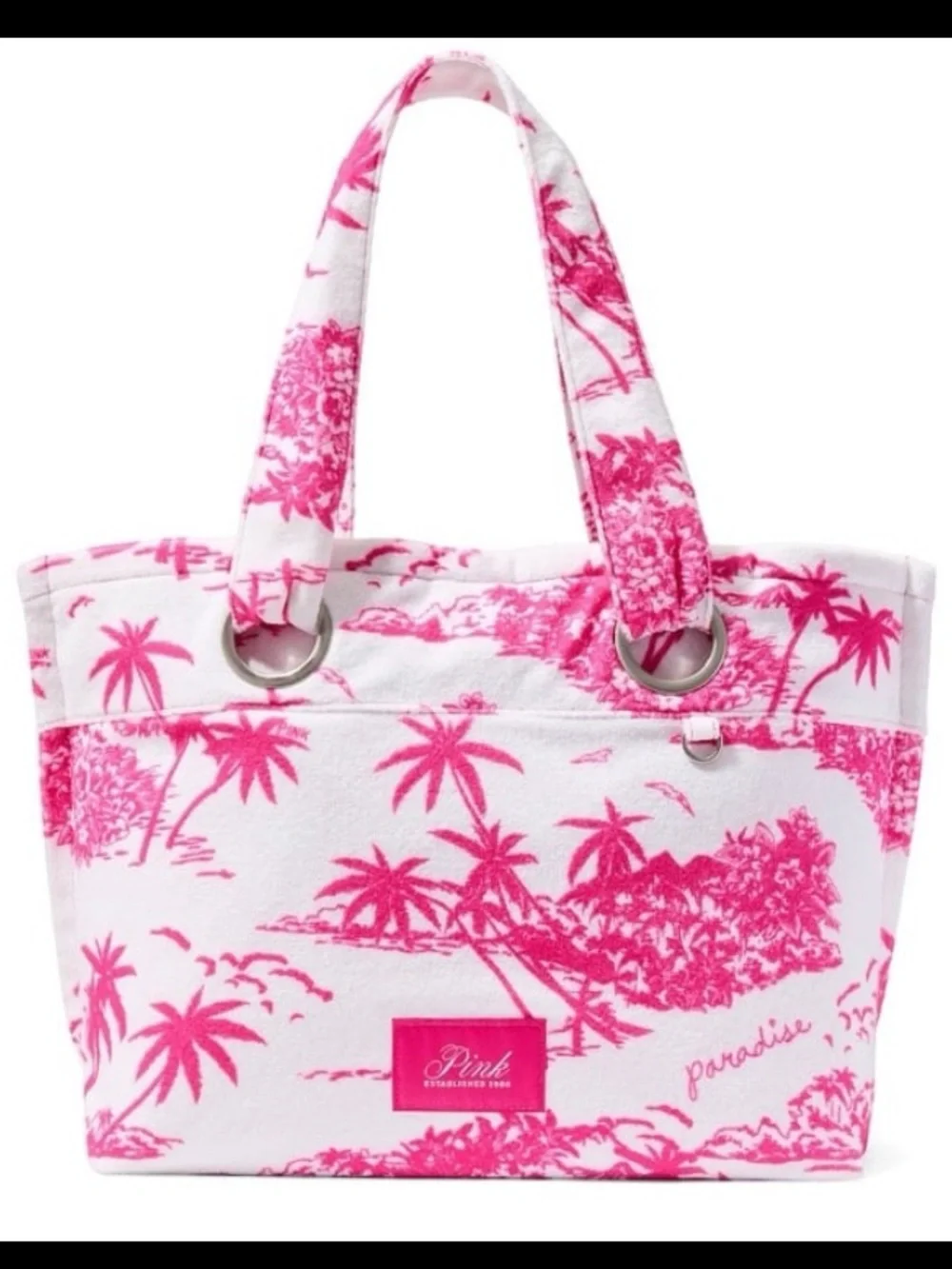 PINK Victoria's Secret Flat Bottom Tote and Beach Towel